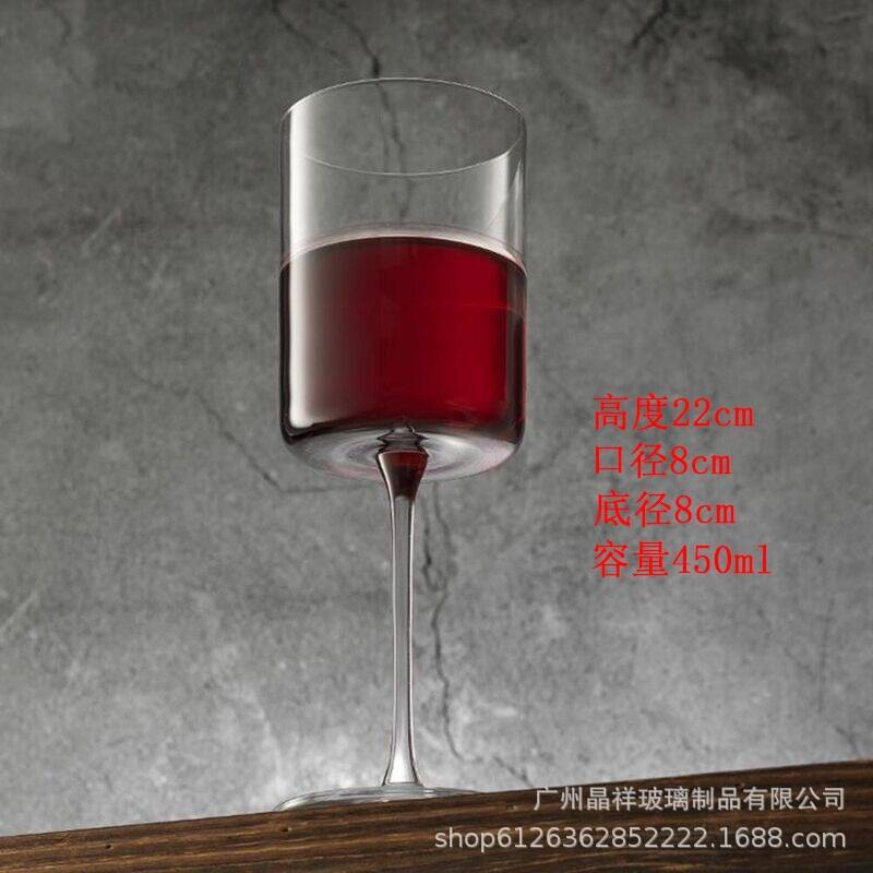 Barware - Jingxiang Red Wine Cup Home Crystal Glass Hump Goblet European Style Good-looking Burgundy Wine Glass