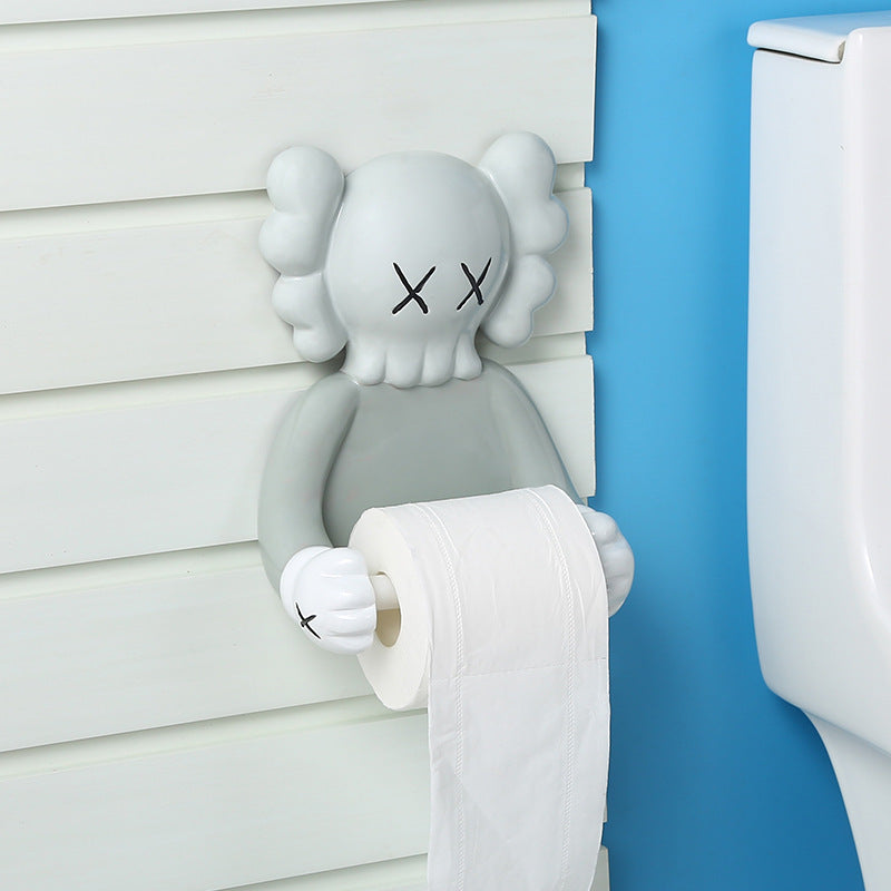 Animal Tissue Box Statue Figurine Hanging Toilet Paper Holder
