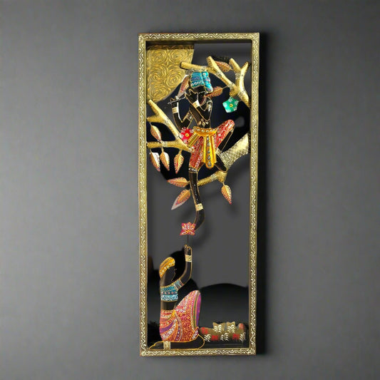Krishna Frame Wall Decor 13*1.5*36-V Home Decor