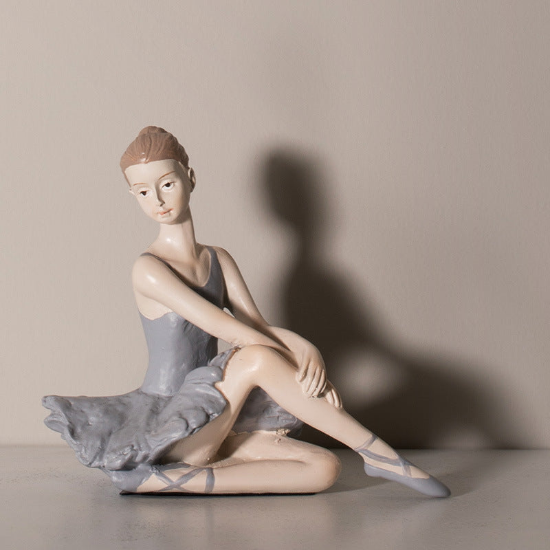 Art Cute Girly Heart Ballet Girl Knickknack