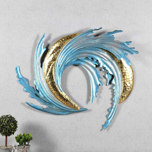 Wave Wall Decor 35.5*02*30-V Home Decor