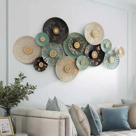 Circles wall decor 48*24-V Home Decor