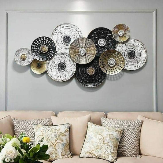 Circular Plates 48*24-V Home Decor