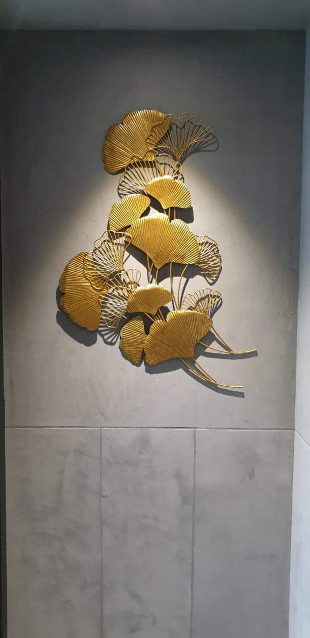 Golden White Ginkgo 12*36-V Home Decor