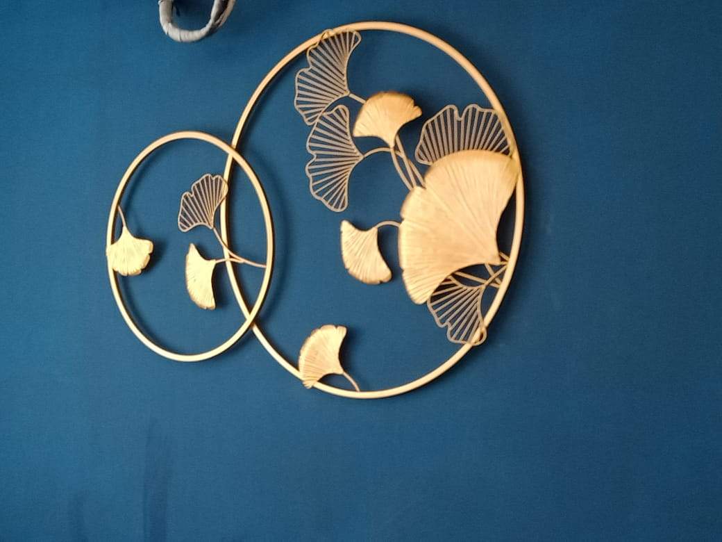 Double Ring Ginkgo 44*30-V Home Decor