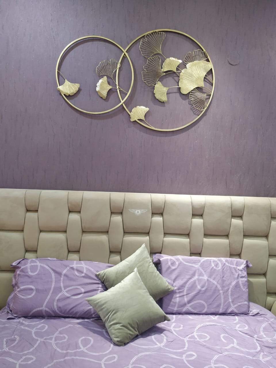 Double Ring Ginkgo 44*30-V Home Decor