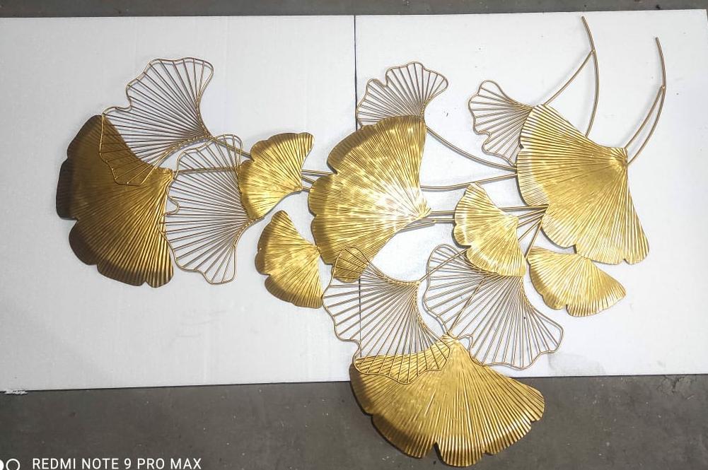 Golden White Ginkgo 24*48-V Home Decor