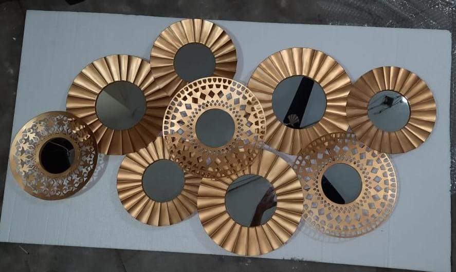 Circular mirrors 53*32-V Home Decor