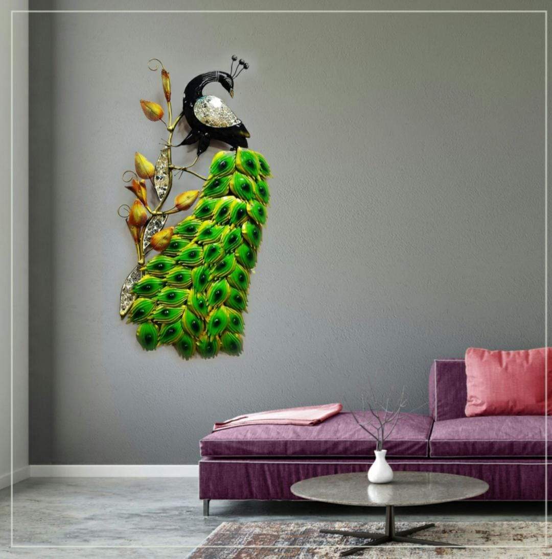 Peacock wall decor 42*20-V Home Decor