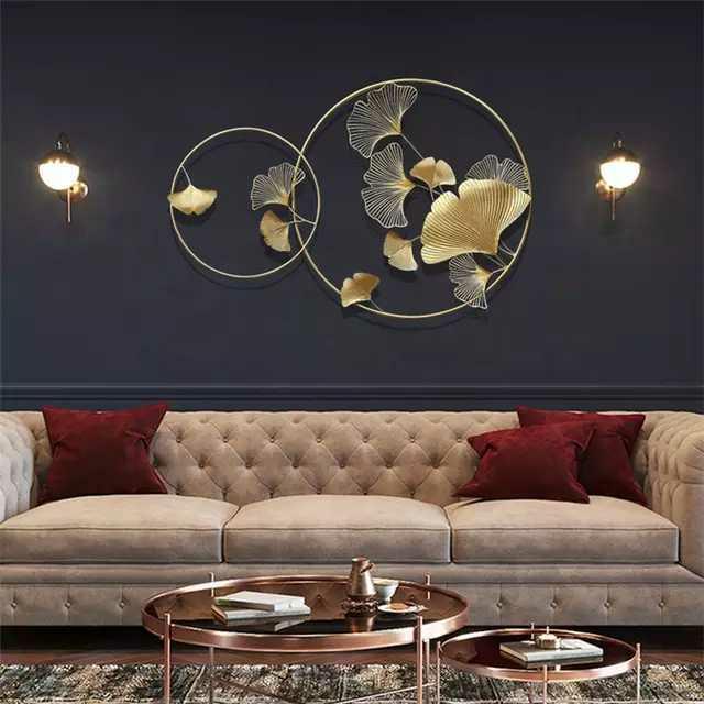 Double Ring Ginkgo 44*30-V Home Decor