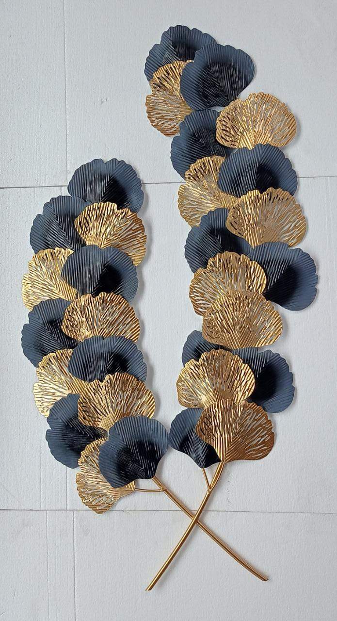 Ginkgo vertical Pair 48*25-V Home Decor