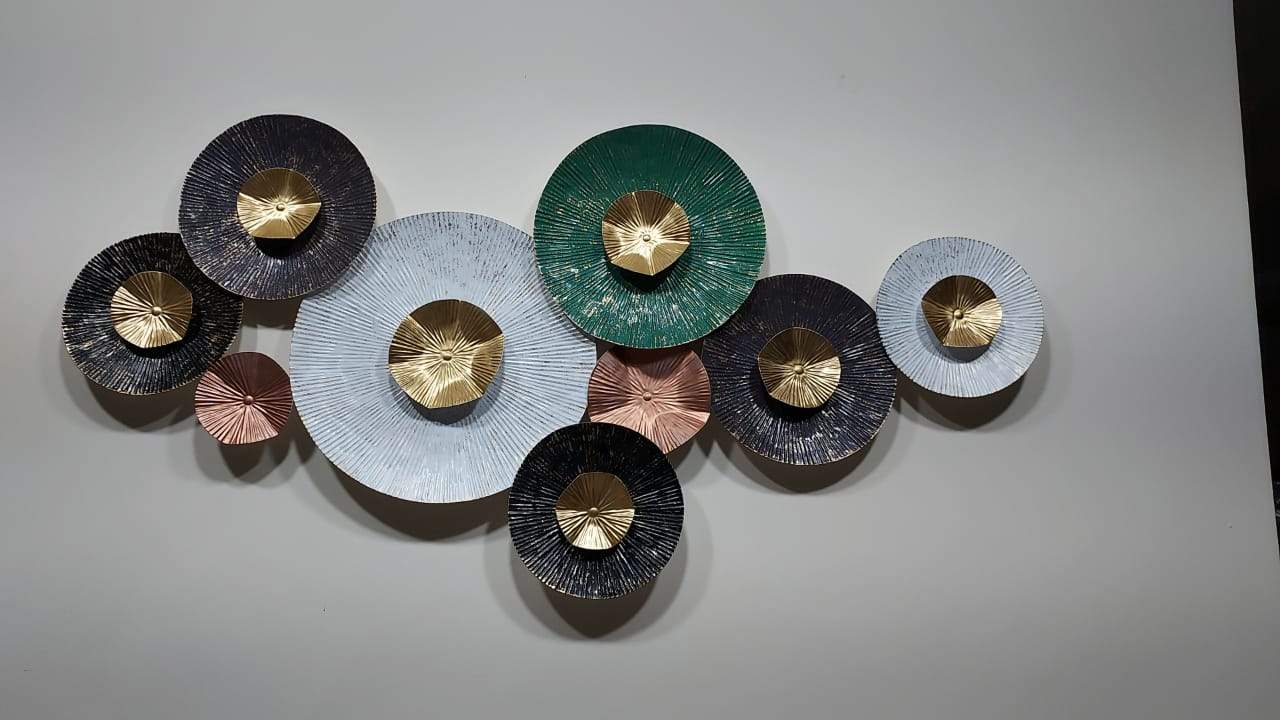 Plates Wall Decor 48*24-V Home Decor