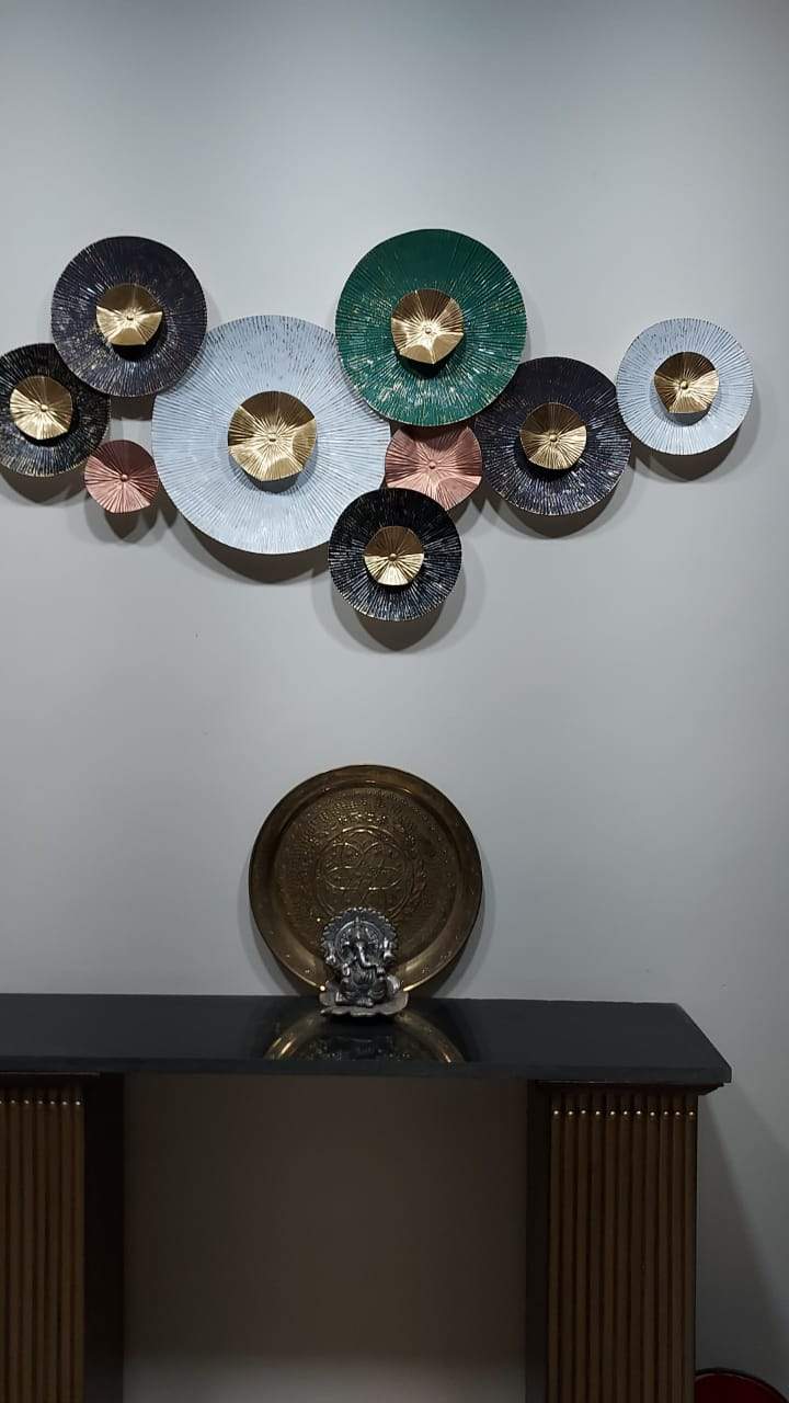 Plates Wall Decor 48*24-V Home Decor