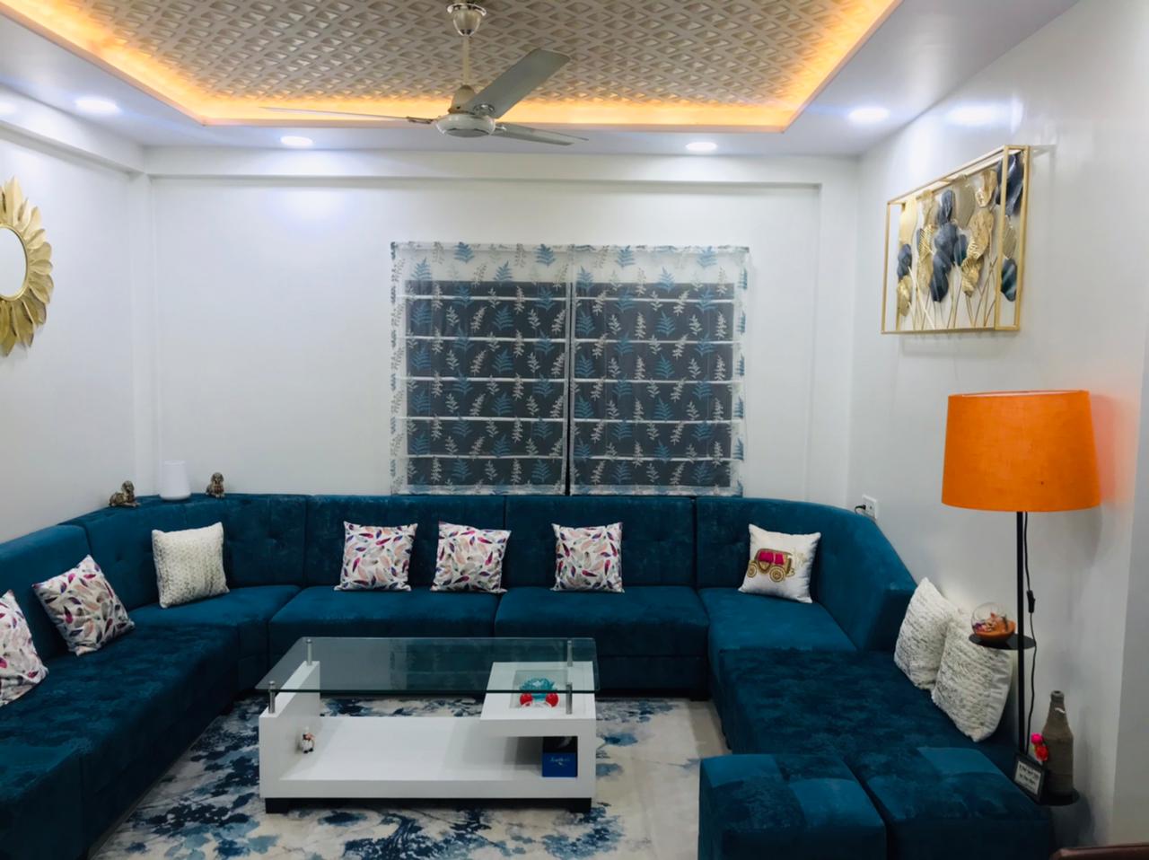 Double Pipe Ginkgo 48*24-V Home Decor