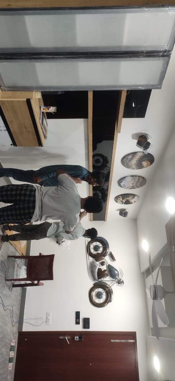 Blue Bike Wall Decor 60*34-V Home Decor