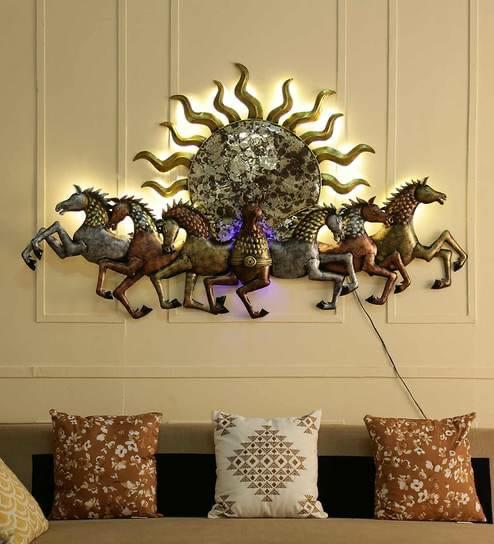 7 Horse surya led 34*58-V Home Decor