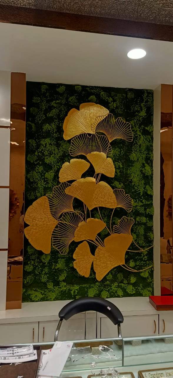 Golden White Ginkgo 24*48-V Home Decor
