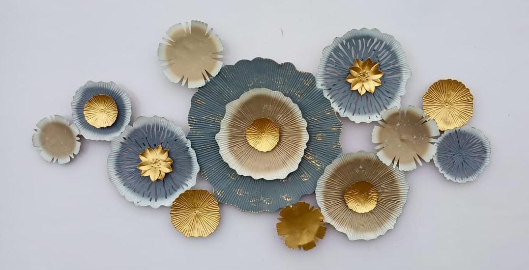 Water Lily Wall Decor 48*24-V Home Decor