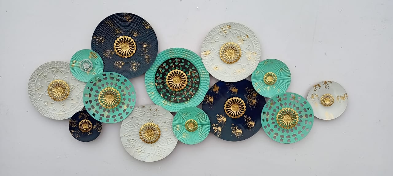 Circles wall decor 48*24-V Home Decor