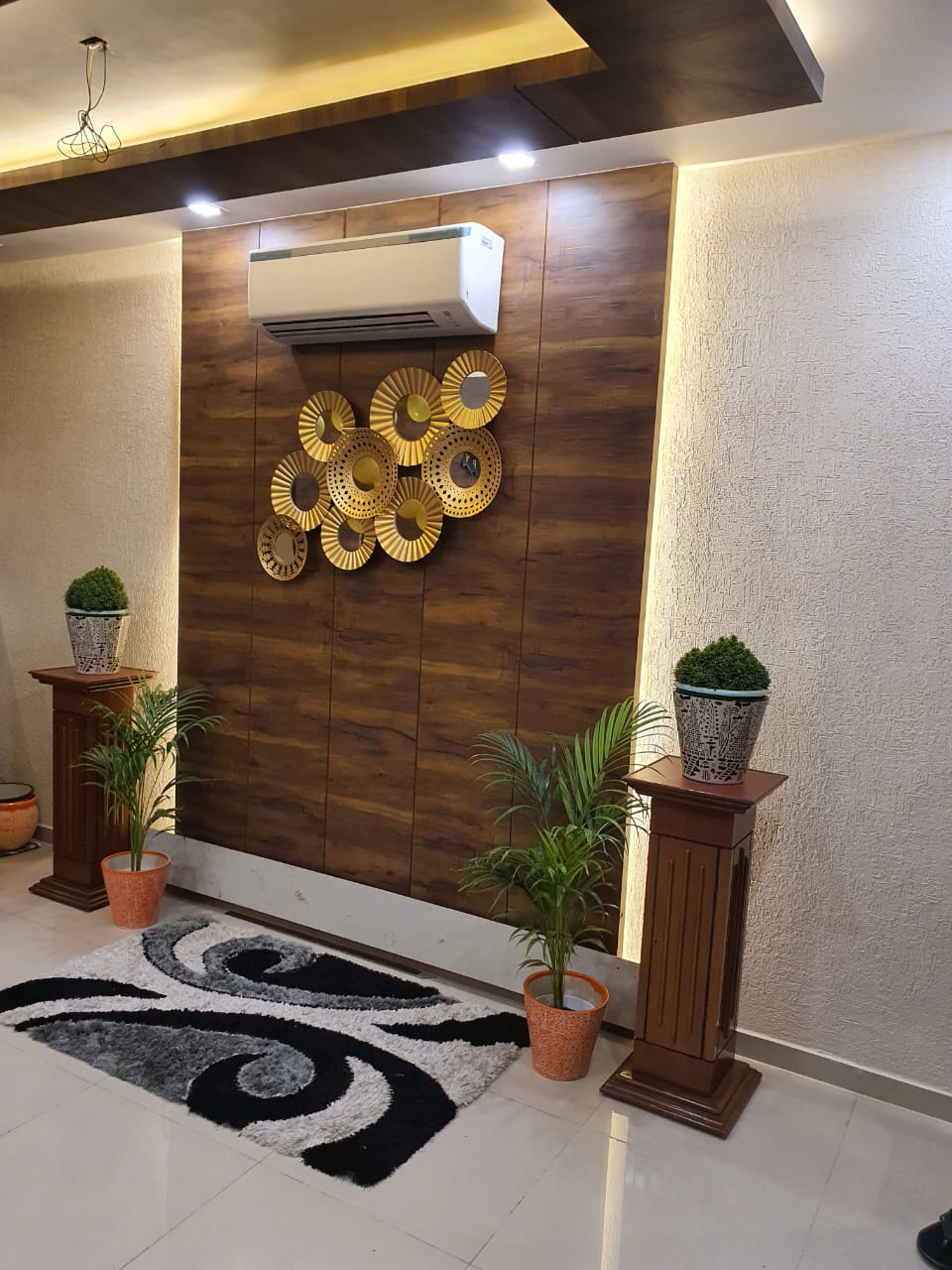 Circular mirrors 53*32-V Home Decor