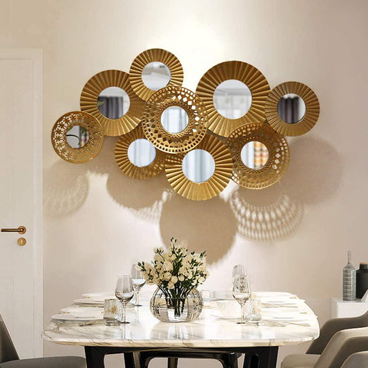 Circular mirrors 53*32-V Home Decor