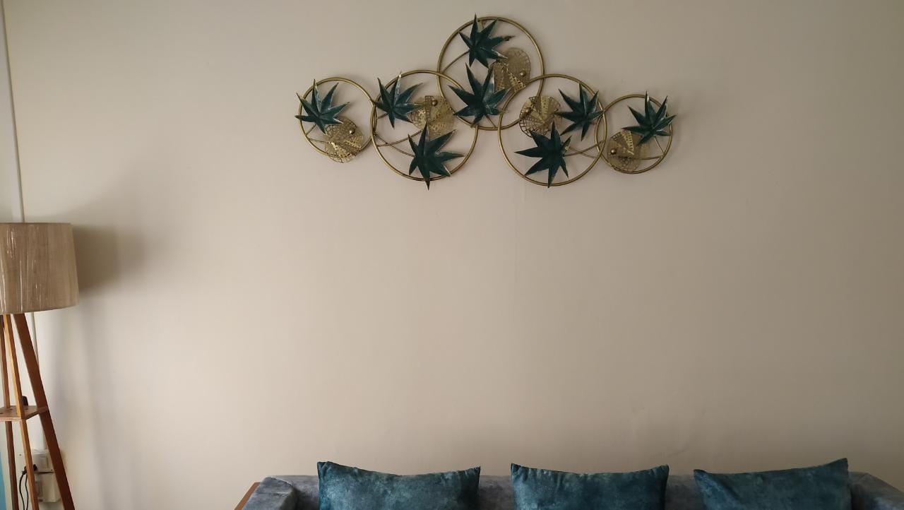 Ring Leaves Wall Decor 21*48-V Home Decor