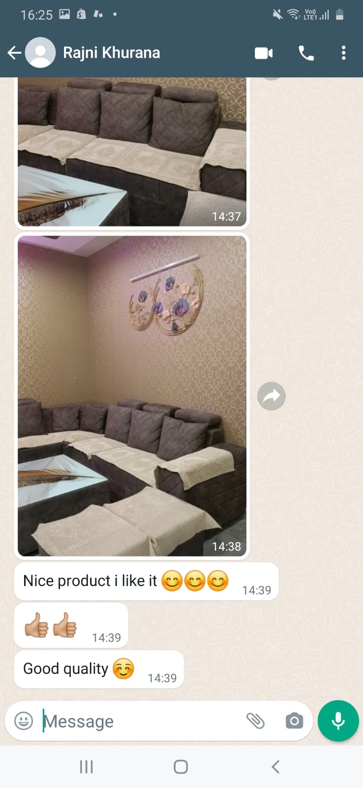 Double moon Ginkgo Ring 48*30-V Home Decor