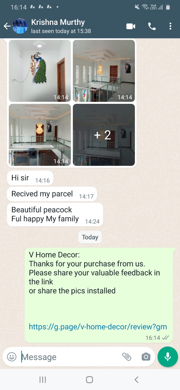 Peacock 36*60-V Home Decor