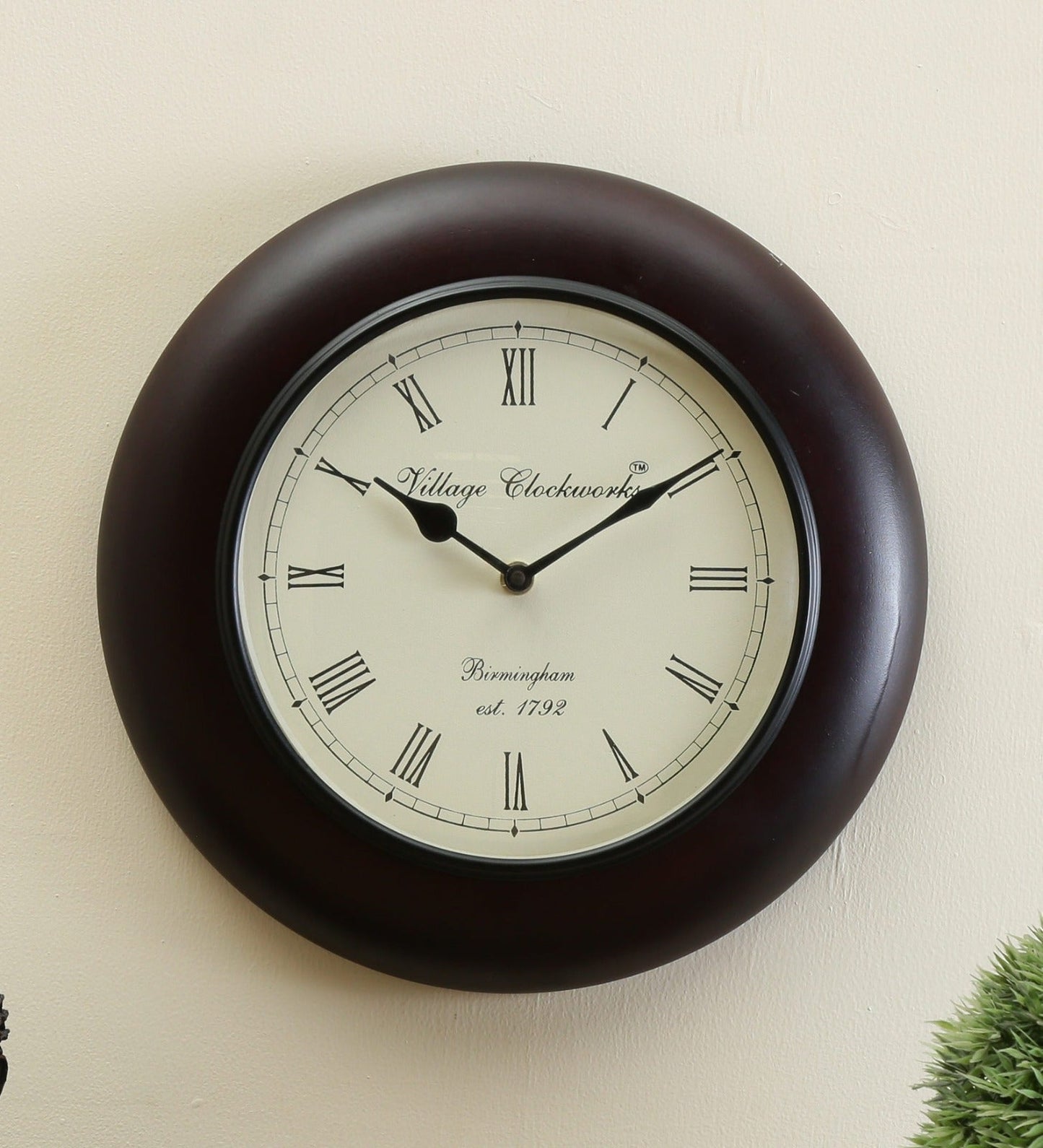 Wall Clock 12*12-10-V Home Decor