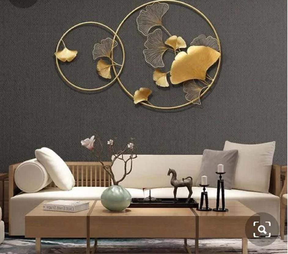 Double Ring Ginkgo 44*30-V Home Decor