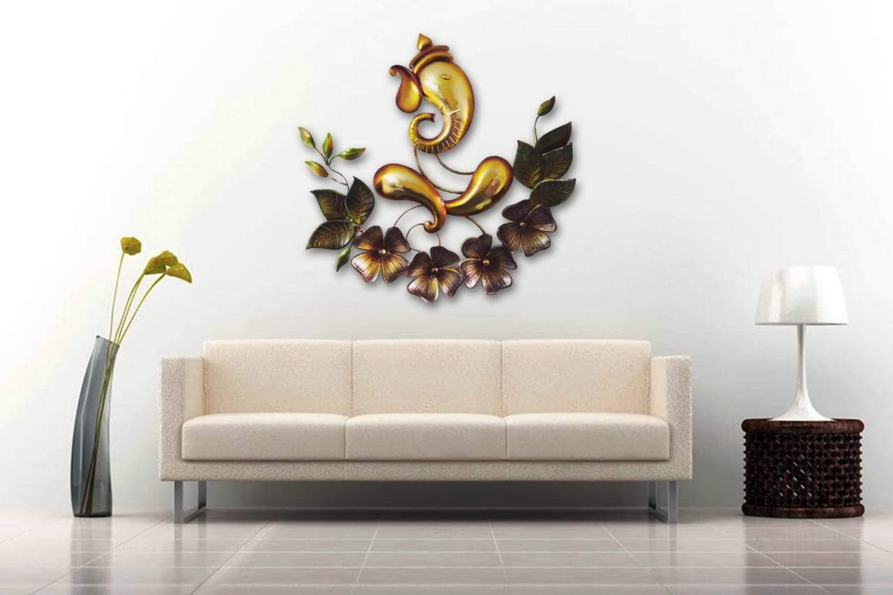 Ganesha flower 36*37-V Home Decor