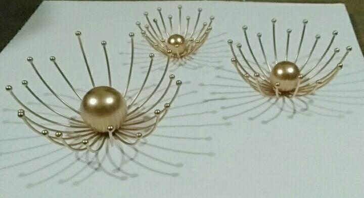 Spider shape wall decor 6*9*12-V Home Decor