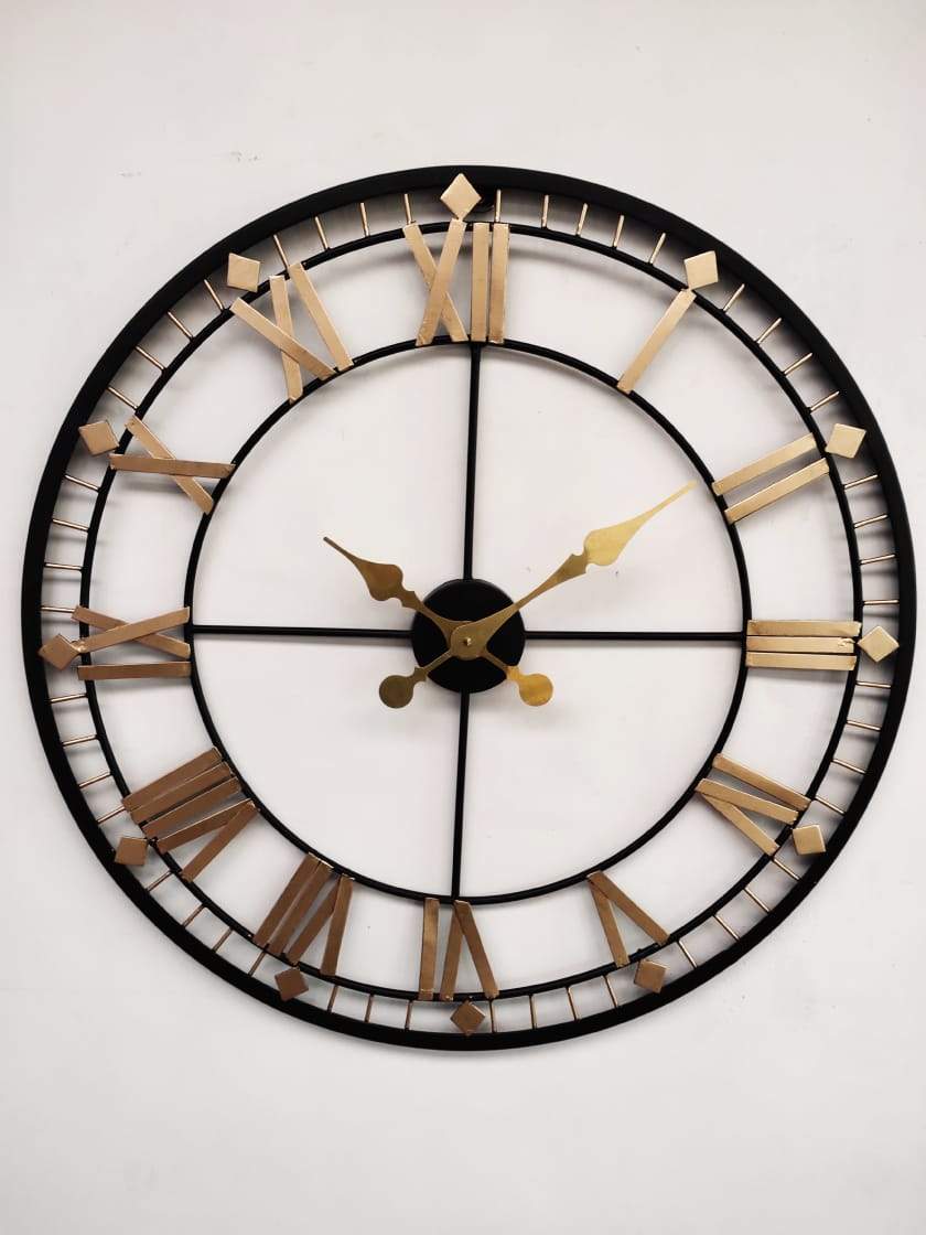 Roman Clock 24*24-1-V Home Decor