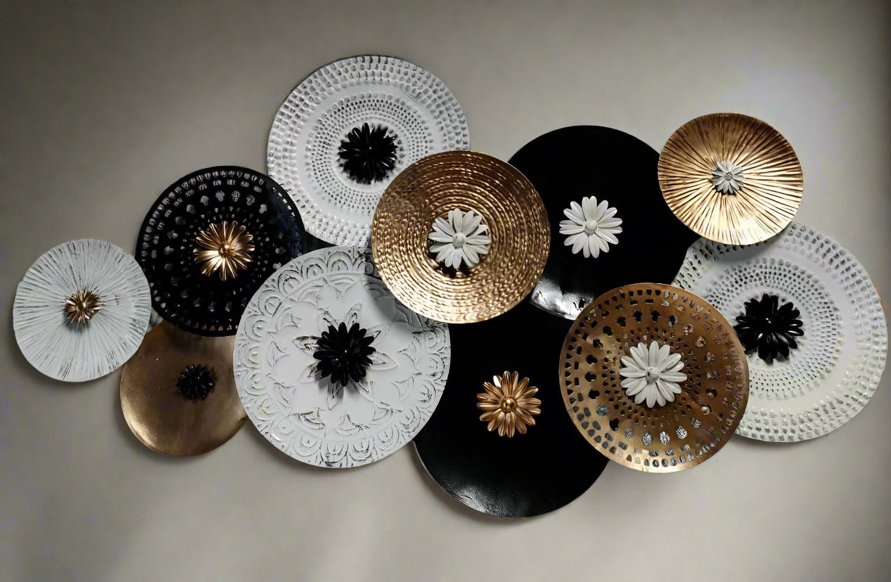 Circle metal wall decor 48*28-V Home Decor