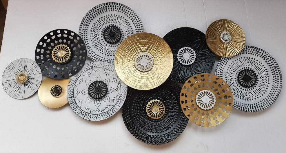 Circular Plates 48*24-V Home Decor