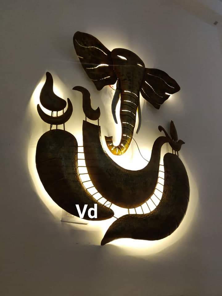 Ganesh wall decor 30*36-V Home Decor