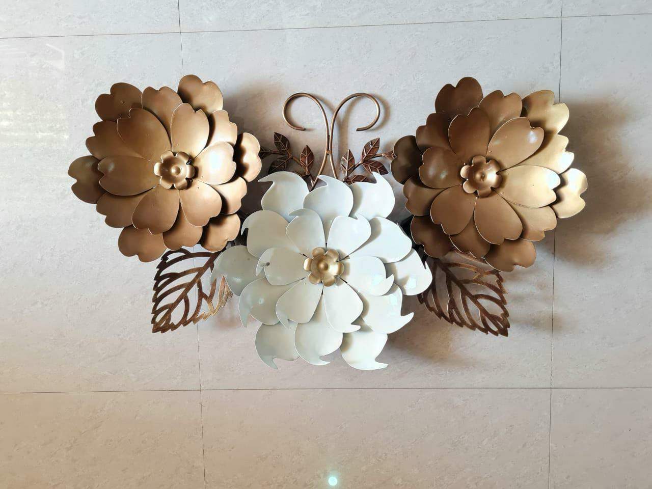 Flower Triplet wall decor 30*20-V Home Decor