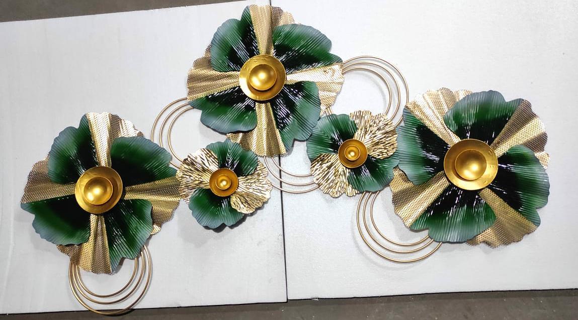 Flower rings wall decor 48*24-V Home Decor