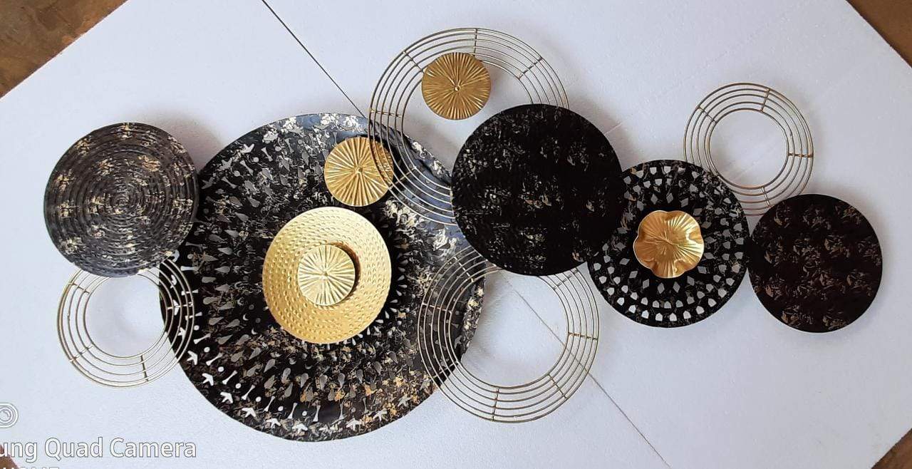 Multi circles ring wall decor 48*24-V Home Decor