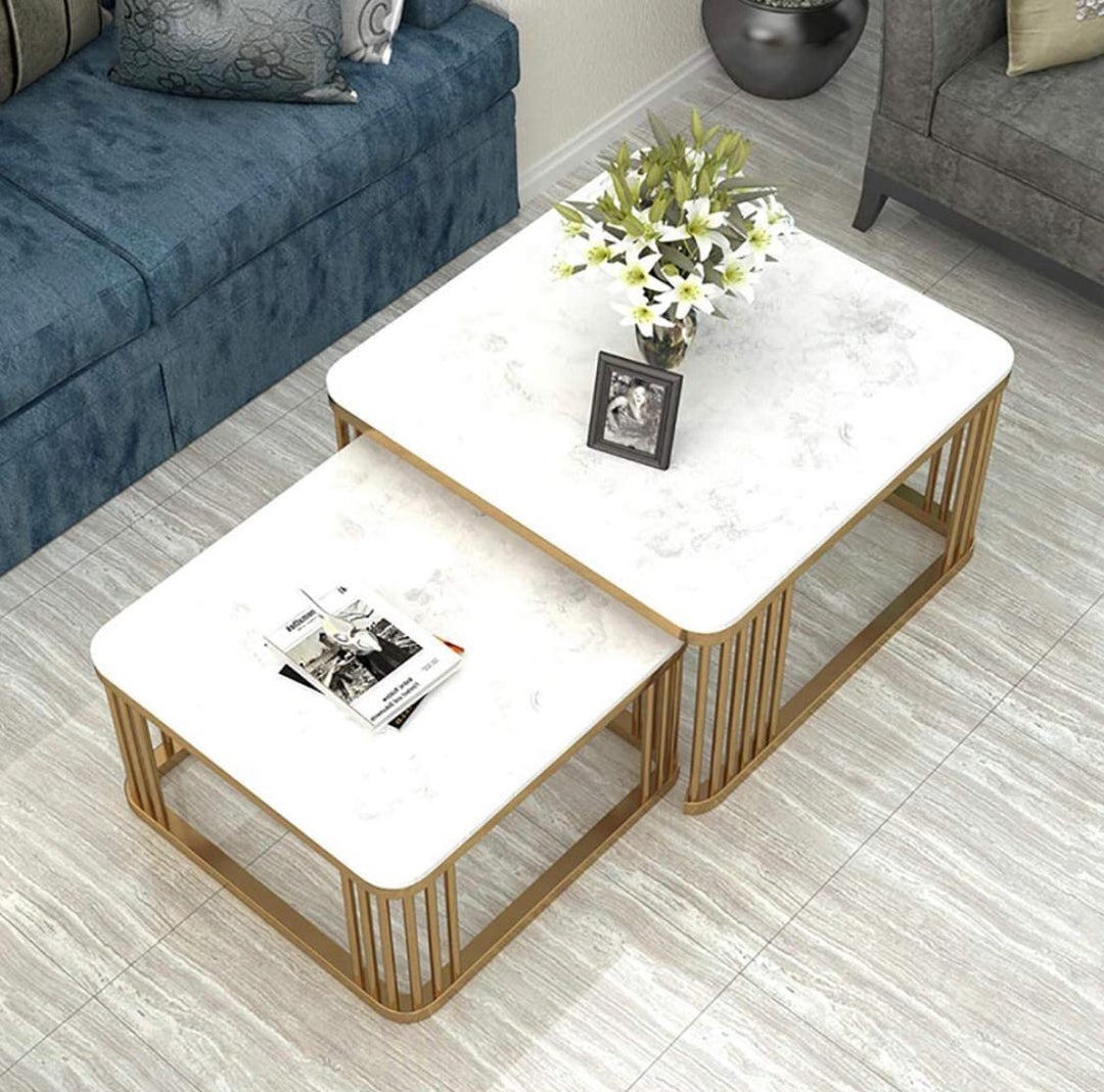 Stainless Steel Centre Table 26*26*18-V Home Decor