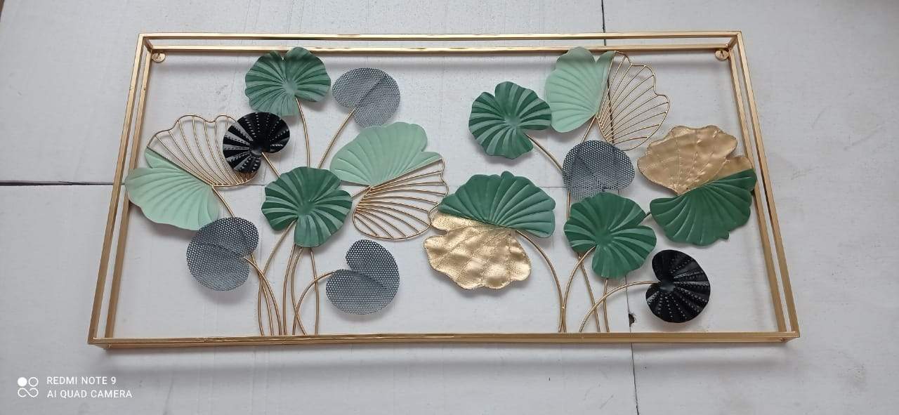 Double Frame Ginkgo 48*24-V Home Decor