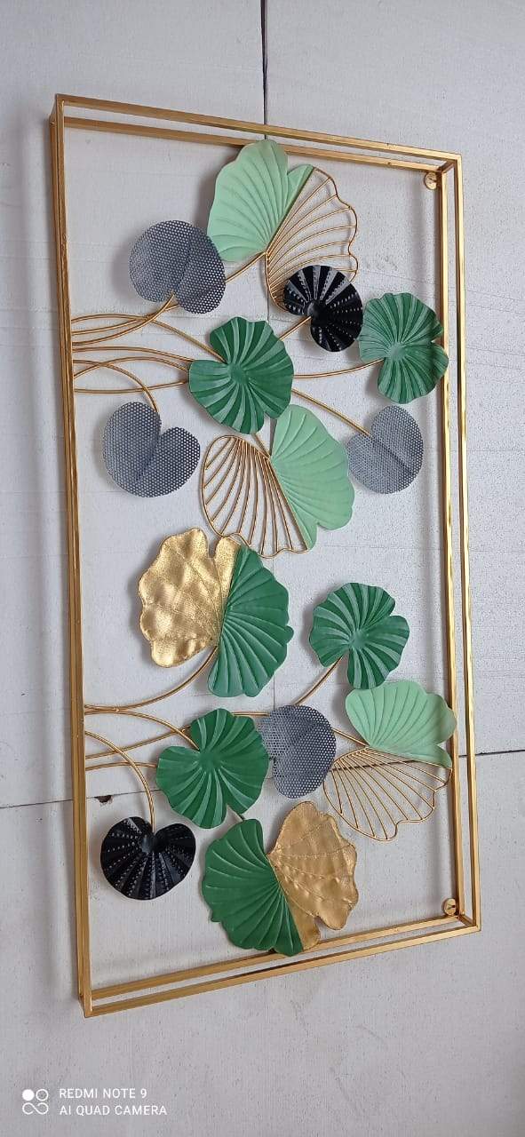Double Frame Ginkgo 48*24-V Home Decor