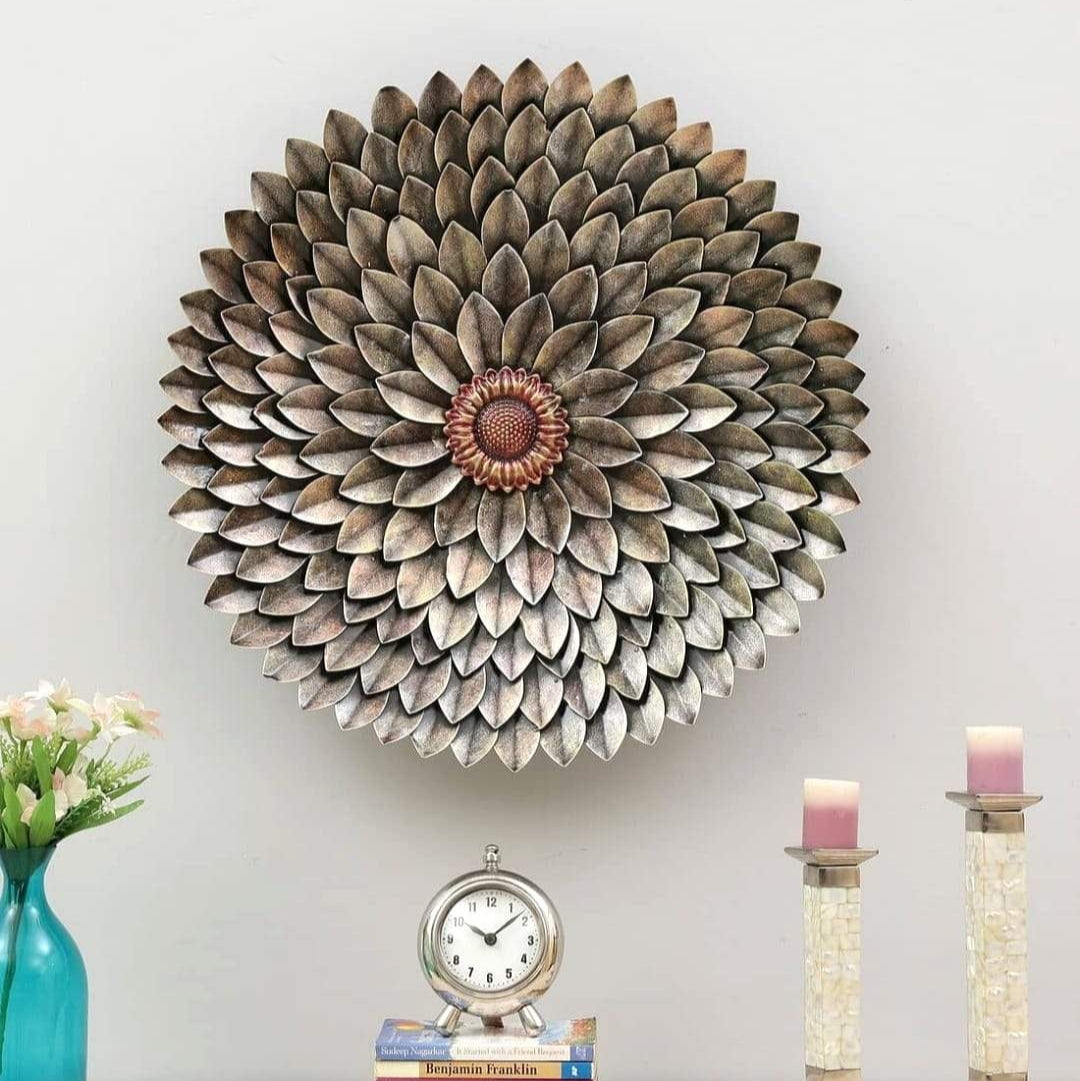 Flower wall decor 28*28-V Home Decor