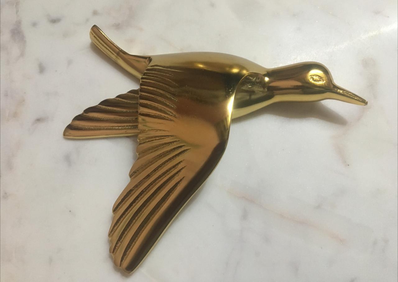 Aluminium Birds wall hanging 8*11-V Home Decor