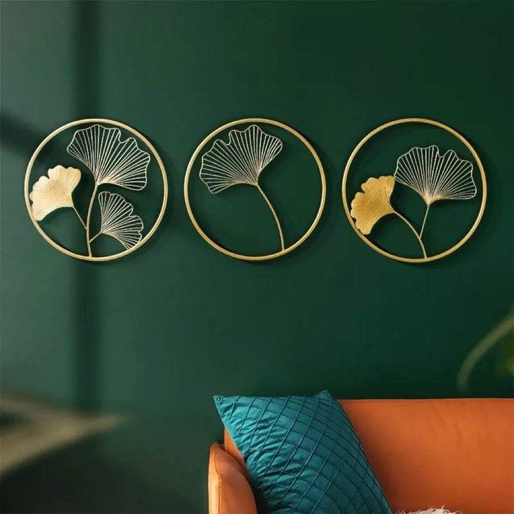 Ginkgo Ring Set 18-V Home Decor