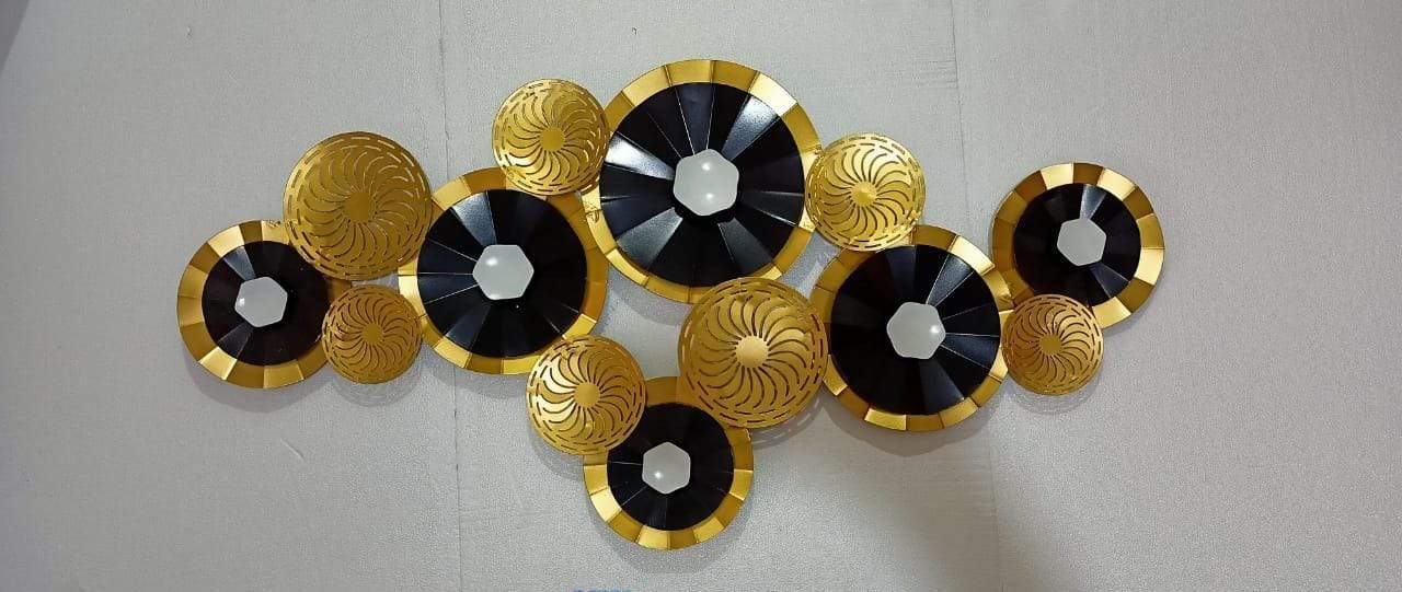 Golden Color Wheels 48*24-V Home Decor
