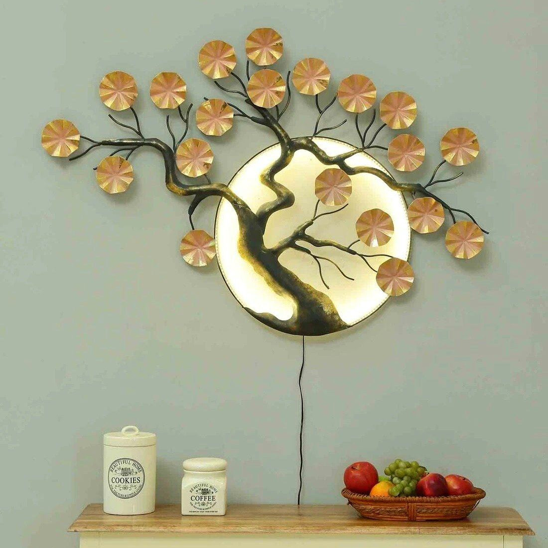 Ring bowl Tree Wall Decor 30*46-V Home Decor