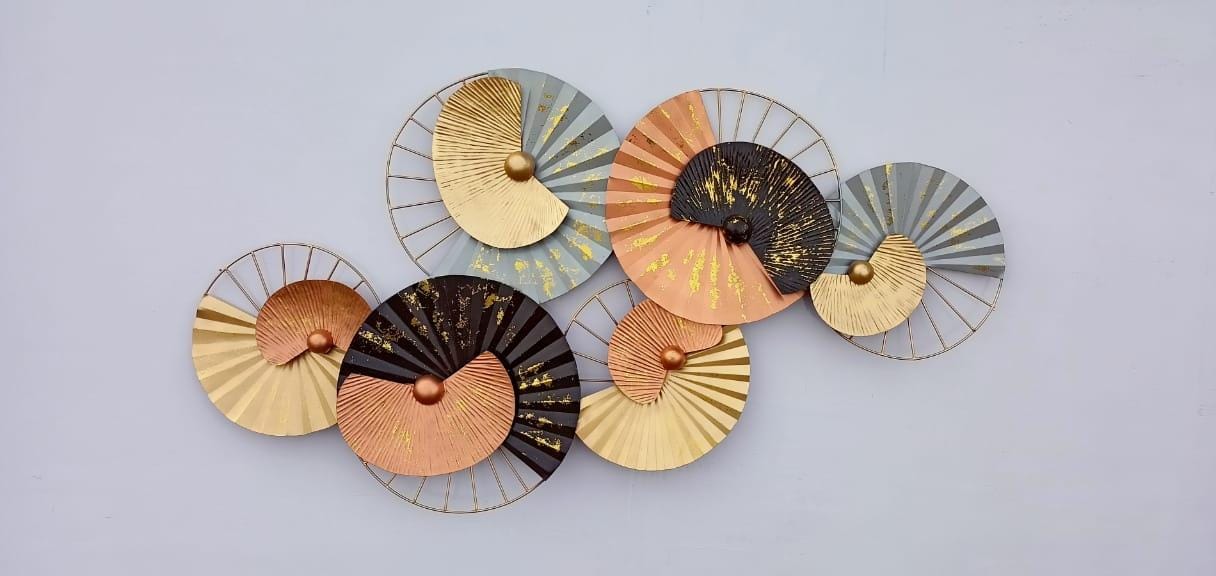 Wheel shape wall decor 24*46-V Home Decor