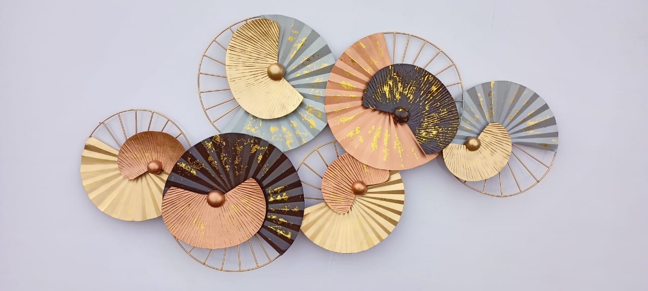 Wheel shape wall decor 24*46-V Home Decor