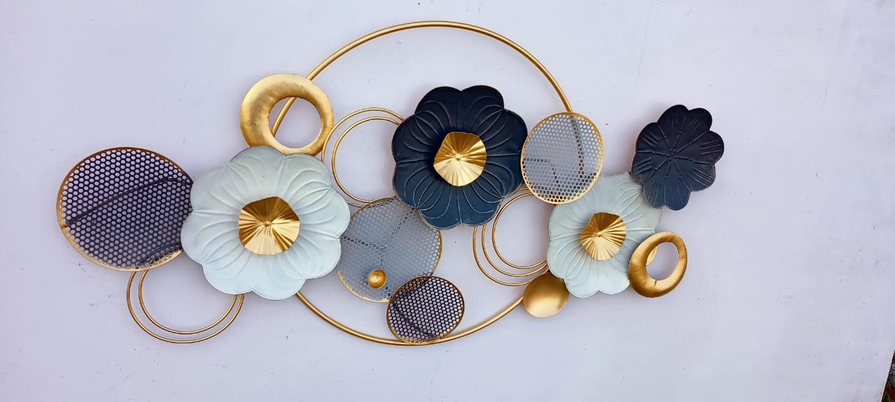 Flower Ring Wall Decor 47*24-V Home Decor